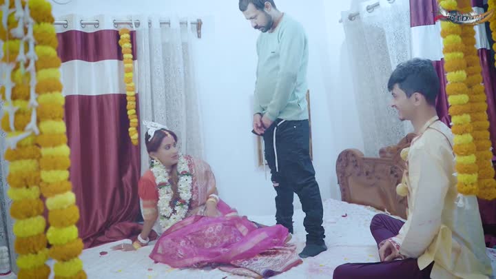 Screenshot Of Wedding Night (2024) Hindi GoddesMahi Short Films